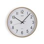 Horloge Murale Versa Plastique Quartz Bois MDF 5 x 35 x 35 cm