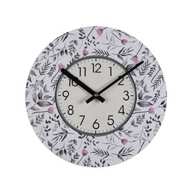 Horloge Murale Versa Caprice Bois 4 x 30 x 30 cm