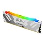 Kingston Technology FURY 16 Go 6000 MT/s DDR5 CL32 DIMM Renegade RGB Blanc XMP