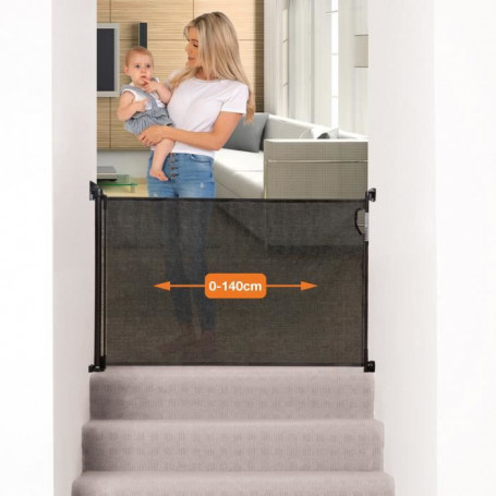 DREAMBABY Barriere de sécurtité rétractable - noir 89,99 €
