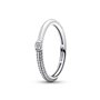 Bague Femme Pandora PAVE & WHITE DUAL - RING - SIZE 56