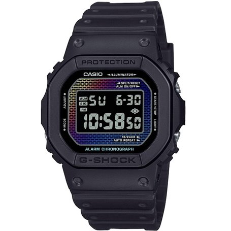 Montre Homme Casio G-Shock THE ORIGIN - RAINBOW BRICK WALL SERIE Noir