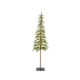 Sapin de Noël Everlands Vert PVC Métal polystyrène Sapin Ø 41 x 180 cm MicroLED