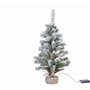 Sapin de Noël Lumineo Imperial Enneigé Ø 36 x 60 cm Mini MicroLED