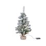 Sapin de Noël Lumineo Imperial Enneigé Ø 30 x 45 cm Plastique Mini MicroLED