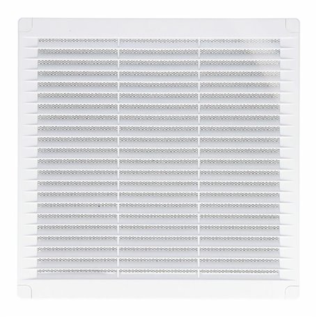 Grille de ventilation EDM 87700 Blanc 10 x 10 cm