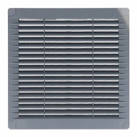 Grille de ventilation EDM 87703 Gris 15 x 15 cm