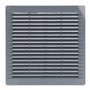 Grille de ventilation EDM 87703 Gris 15 x 15 cm