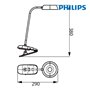 Philips Fonctionnel Lampe à poser