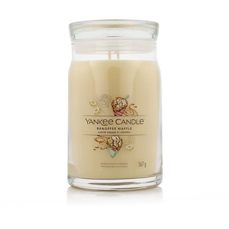 Bougie Parfumée Yankee Candle Signature Large Jar Banoffee Waffle 567 g