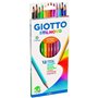 Crayons de couleur Giotto Stilnovo Multicouleur 12 Pièces