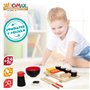 Jeu en bois Woomax Sushi 14 Pièces (6 Unités)