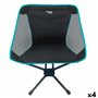 Chaise de camping pliante Aktive 58 x 66 x 46 cm (4 Unités)