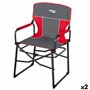 Chaise de camping pliante Aktive 54 x 92 x 49 cm (2 Unités)