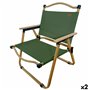 Chaise de camping pliante Aktive (2 Unités)