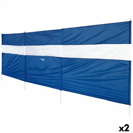 Tente de Plage Aktive Polyester 440 x 130 x 1