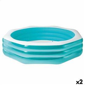 Piscine gonflable Intex 254 x 56 x 254 cm (2 Unités)