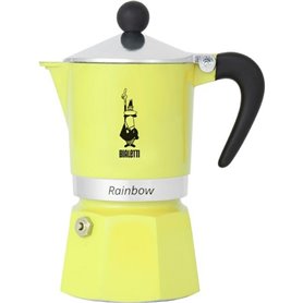 Cafetière Italienne Bialetti Primavera Jaune Aluminium 270 ml 6 Tasses