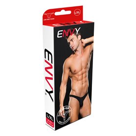 Tanga Lowrise Zip Envy Noir M/L