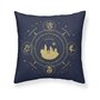 Housse de coussin Harry Potter Christmas Gold Blue marine 50 x 50 cm