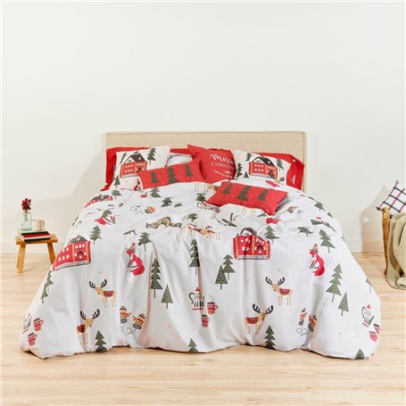 Housse de Couette Decolores Laponia Multicouleur Lit 2 persones 220 x 220 cm