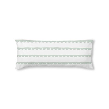 Taie d'oreiller Kids&Cotton Guildo Menthe 175 Fils 45 x 125 cm