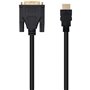 Nanocable HDMI - DVI, 3m HDMI Type A (Standard) Noir