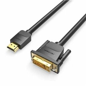 Vention ABFBH câble vidéo et adaptateur 2 m HDMI Type A (Standard) DVI-D Noir