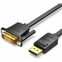 Vention HAFBF câble vidéo et adaptateur 2 m DisplayPort DVI Noir