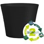 Pot de fleurs - GARDEN ID - Green Care Sense Noir-Anthracite - 30 x 27 cm - Garantie de 10 ans - 100% recyclé - Résistan