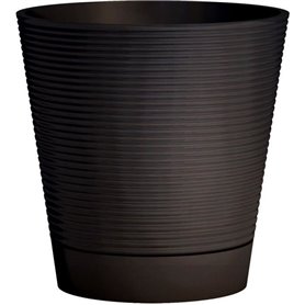 Pot réserve d'eau - GARDEN ID - Green Care Sense Noir-Anthracite 40 cm - Garanti 10ans - 100% recyclé