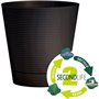 Pot réserve d'eau - GARDEN ID - Green Care Sense Noir-Anthracite 40 cm - Garanti 10ans - 100% recyclé