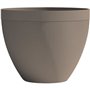 Pot de fleurs - GARDEN ID - Green Care Impact Taupe - 30 x 26 cm - Garanti 10ans - 100% recyclé - Résistant UV/gel