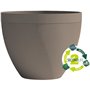 Pot de fleurs - GARDEN ID - Green Care Impact Taupe - 30 x 26 cm - Garanti 10ans - 100% recyclé - Résistant UV/gel