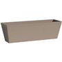 Jardiniere - GARDEN ID - Green Care Impact Taupe - 50 x 16 x 16 cm - Garanti 10ans - 100% recyclé - UV/gel résistant