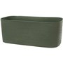 Jardiniere + réserve eau - GARDEN ID Respect - Vert de gris 50 x 17 cm - 100% déchets ménagers - 100% recyclable