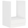 ATLAS Meuble four - Décor blanc - L60 x P52 x H82 cm - Plan de travail non inclus