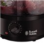 Cuiseur vapeur - RUSSELL HOBBS - Matte Black - 26530-56 - 400 W - 7 L - 3 paniers vapeur - Noir