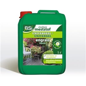 BSI - Engrais Universel - Pour Plantes d'Intérieur Et d'Extérieur - Avec Oligo-éléments - Santé et Floraison - 5L - UAB