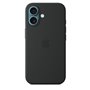 APPLE iPhone 16 - Coque en silicone avec MagSafe - Black