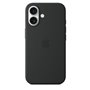 APPLE iPhone 16 - Coque en silicone avec MagSafe - Black