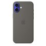 APPLE iPhone 16 Plus - Coque en silicone avec MagSafe - Stone Gray