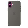 APPLE iPhone 16 Plus - Coque en silicone avec MagSafe - Stone Gray