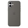 APPLE iPhone 16 Plus - Coque en silicone avec MagSafe - Stone Gray