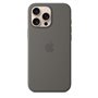 APPLE iPhone 16 Pro Max - Coque en silicone avec MagSafe - Stone Gray