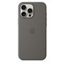 APPLE iPhone 16 Pro Max - Coque en silicone avec MagSafe - Stone Gray