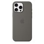 APPLE iPhone 16 Pro Max - Coque en silicone avec MagSafe - Stone Gray