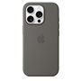 APPLE iPhone 16 Pro - Coque en silicone avec MagSafe - Stone Gray