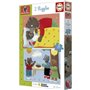 Puzzle - EDUCA - Petit Ours Brun : Ensemble de 2 puzzles de 20 pieces pour enfants des 4 ans