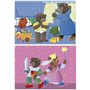 Puzzle - EDUCA - Petit Ours Brun : Ensemble de 2 puzzles de 48 pieces pour enfants des 4 ans